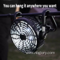 Solar Energy outdoor 12V DC portable two-in-one lighting industrial fan lamp LED mobile charging maintenance work fan